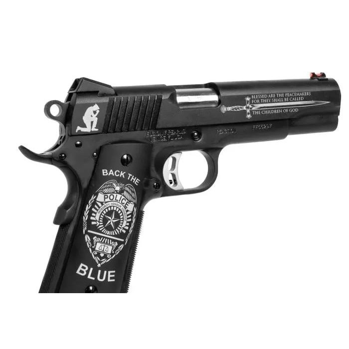 Fusion 1911 Reaction Police Edition Pistol 10Mm 5 In. Black 8 Rd. 655479401591