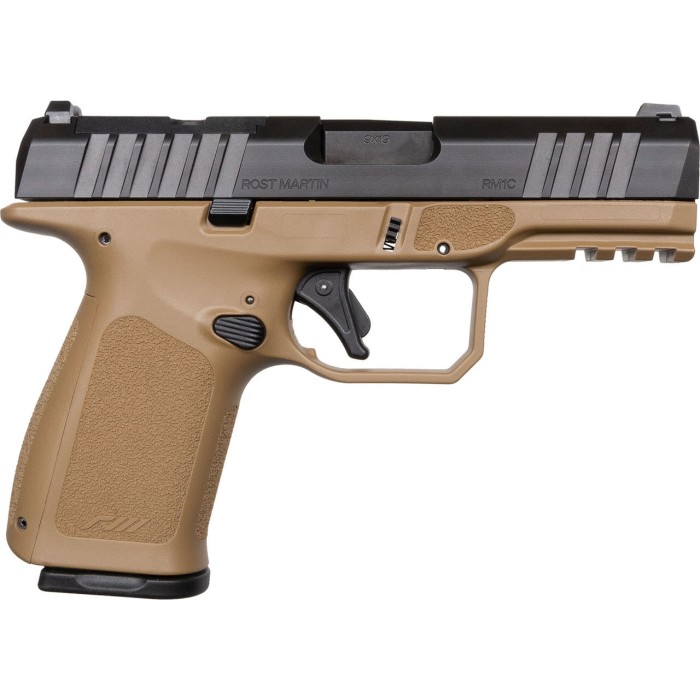 Rost Martin RM1CFDEOS RM1C Compact Frame 9mm Semi Automatic Pistol