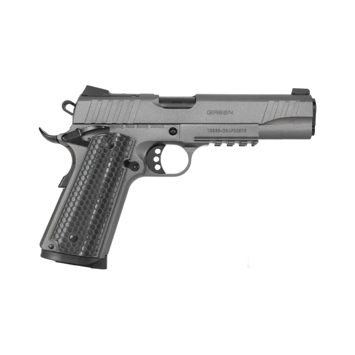 Girsan Mc1911s 10mm Acp 5" 9rd Tungsten Gray Or