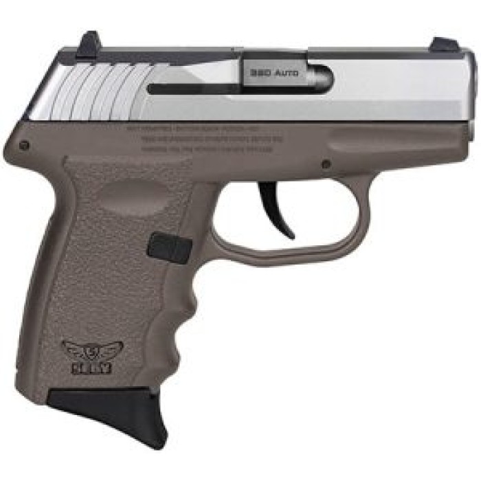 SCCY CPX-3 Flat Dark Earth .380 ACP 3.1