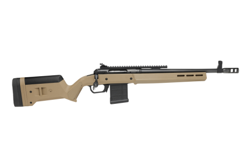 Savage 110 Scout 6.5 Creedmoor, 16.5" Barrel, Flat Dark Earth Magpul Hunter Stock, 10rd