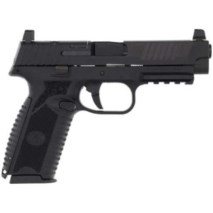 FN 509 Full Size MRD 9mm, 4.5" Barrel, Black, Interchangeable Backstraps, 17rd