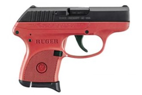 Ruger Lcp 380 2.75"B Red FS Ivs Exclusive 3771