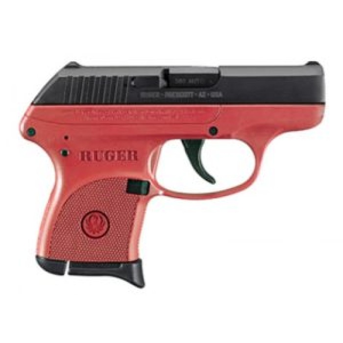 Ruger Lcp 380 2.75"B Red FS Ivs Exclusive 3771