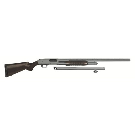 MOSSBERG 500 Retrograde Field/Security Combo 12ga 28in/18.5in 6rd Walnut Stainless Cerakote Pump-Action Shotgun (50432)