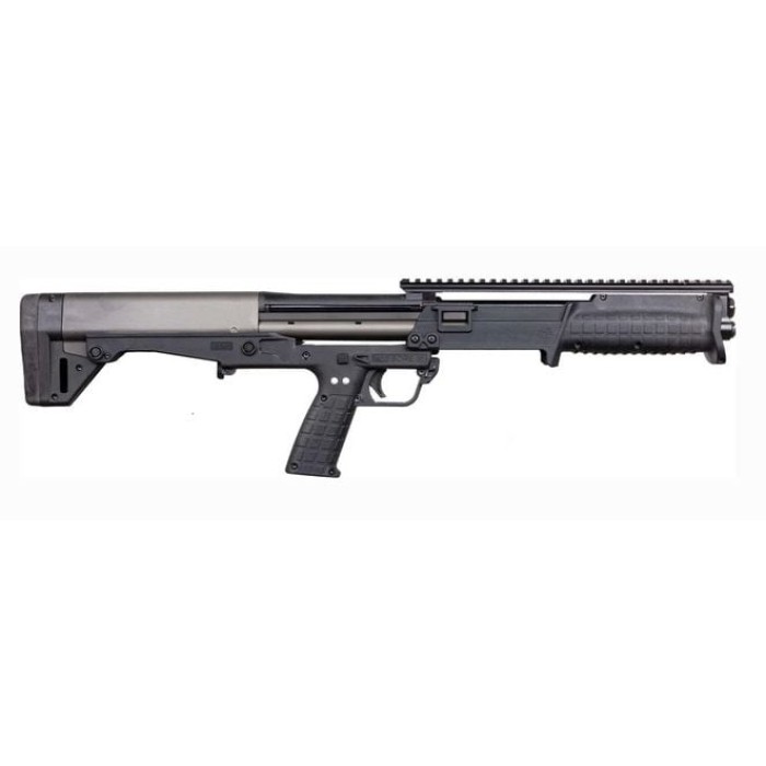 Kel-tec KSG .410 Bore 18.5" 14rd Shotgun w/ Flat Picatinny Rail, Black - KSG410BLKPR