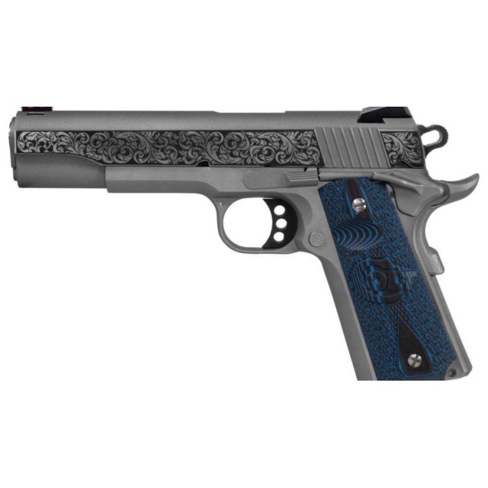 Competition Pistol .45 ACP 5in Brl SS Filigree Frame and Barrel