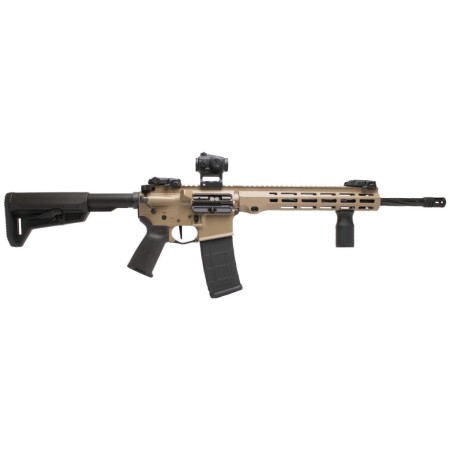 Maxim Defense MD15L 5.56mm AR-15 FDE Rifle with Vortex Crossfire Red Dot Optic