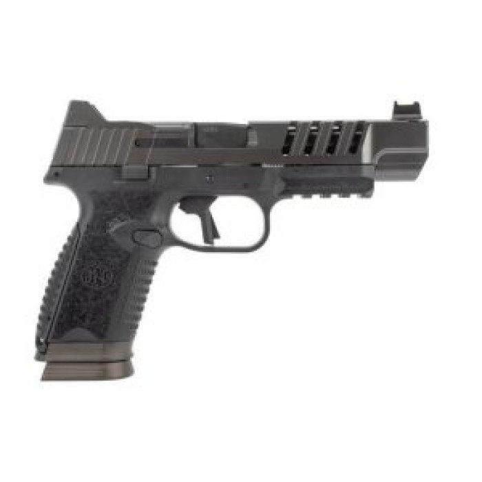 FN 509 LS Edge 9mm 5in 3x17rd Black/Gray Double-Action Pistol (66-100843)