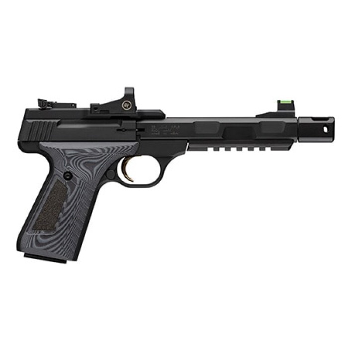 Browning Buckmark Contour Pro - .22lr 5.9" Blk/gry W/red Dot*