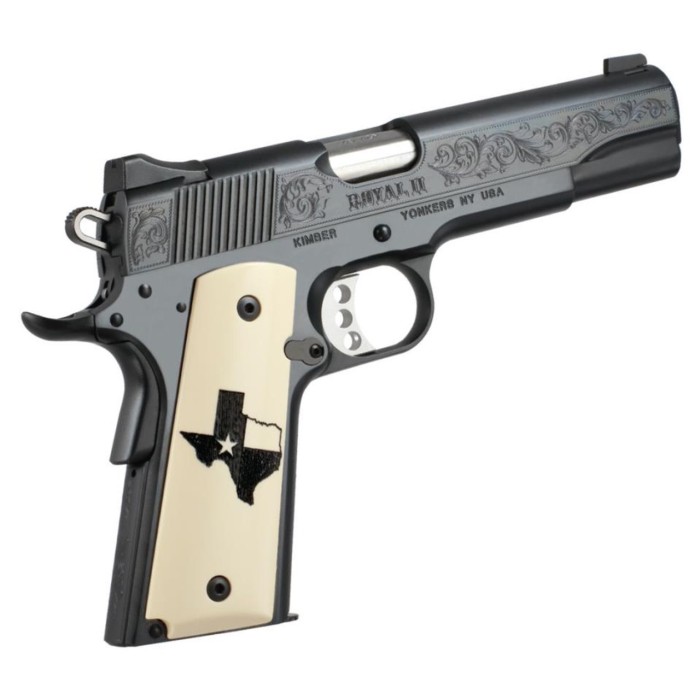 Kimber Royal II Texas Edition Black .45 ACP 5-inch 8Rds