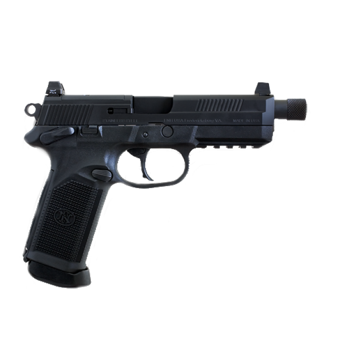 FN FNX-45 Tactical .45 ACP Pistol 5.3", Black - 66966