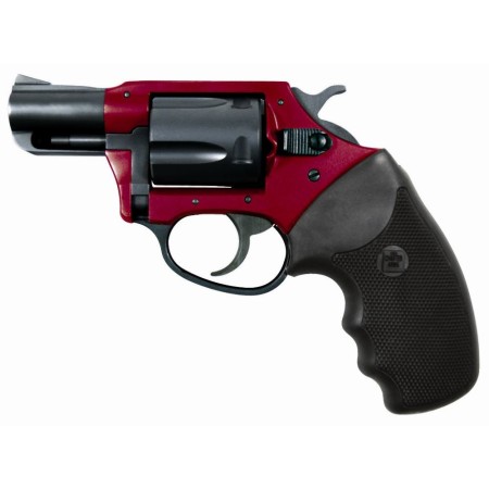 Charter Arms Undercover Lite 38 Special Black/Red 2in Revolver - 5 Rounds