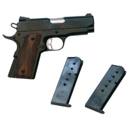 Citadel 1911 Compact 45 ACP, 3.5" Barrel/Blue Finish, Wood Grips