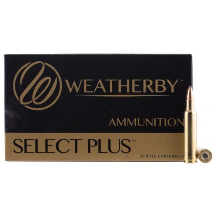 Weatherby Select Plus 7mm Weatherby Mag 160 grain Partition Rifle Ammo, 20/Box - N7MM160PT