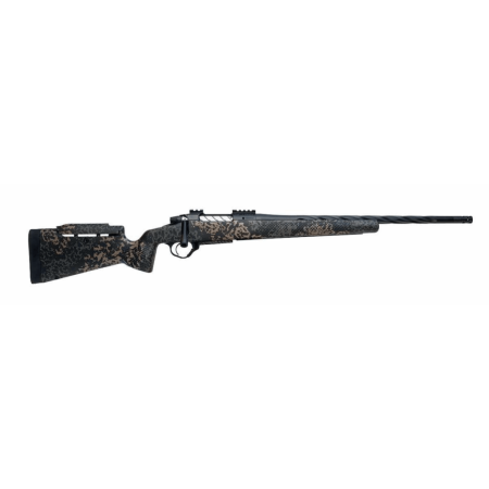 Seekins Precision 0011710279-F Havak PH3 300 Win Mag 22" Black Fluted Threaded Barrel, Black Picatinny Rail Steel Receiver, Adj Cheek Riser Woodland Shadow Synthetic Stock
