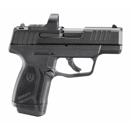 RUGER MAX-9 9mm 3.2in 12rd Black Striker-Fired Pistol with ReadyDot Micro Reflex Sight (3523)