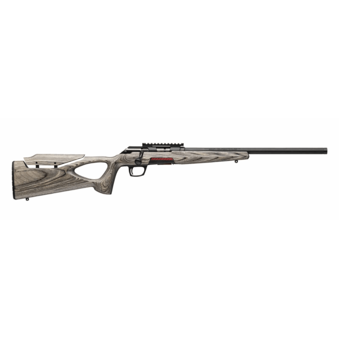 Winchester Repeating Arms 525227102 Xpert Target 22 LR 10+1 18" Matte Black Threaded Bull Barrel, Matte Black Picatinny Rail Steel Receiver, Gray Adj Comb & LOP Thumbhole Laminate Stock Winchester Repeating Arms 525227102 Xpert Target 22 LR 10+1 18" Matte Black Threaded Bull Barrel, Matte Black Picatinny Rail Steel Receiver, Gray Adj Comb & LOP Thumbhole Laminate Stock