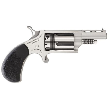 North American Arms 22 LR 5 Round Revolver, Stainless - 22MCTW