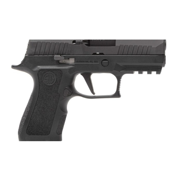 SIG SAUER P320-XCompact 9mm 3.6in 2x 15rd Mags Black Striker-Fired Pistol w/ ROMEO-X SIG-LOC PRO (320XC-9-BXR3-RXSL)