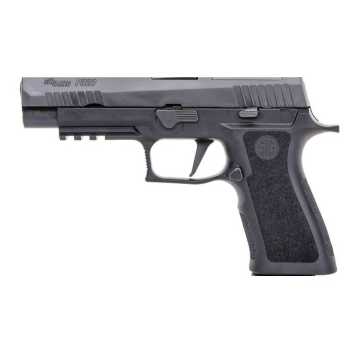 SIG SAUER P320-XFull 9mm 4.7in 2x 17rd Mags Black Striker-Fired Pistol w/ ROMEO-X SIG-LOC PRO (320XF-9-BXR3-RXSL)