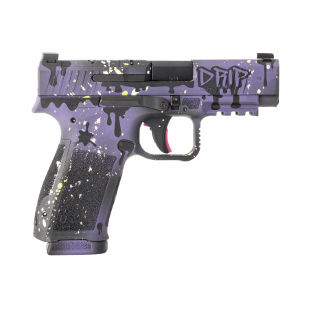 CANIK Mete MC9LS Signature Midnight Drip 9mm Luger 17rd 3.64in Optic Ready/Serrated Slide Pistol (HG7896DRP-N)