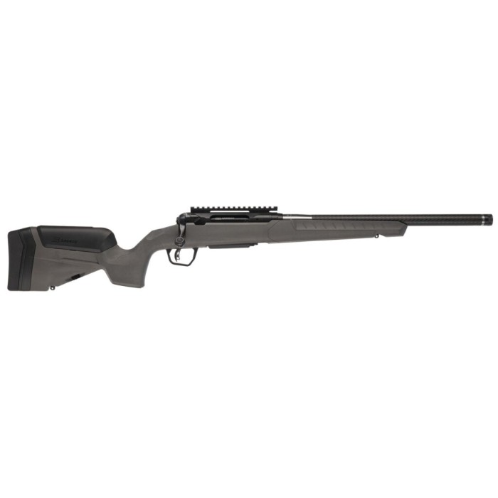 SAVAGE 110 Carbon Hunter 6.5 PRC 20in Threaded 2rd Flat Dark Gray Stock Bolt-Action Rifle (32952)