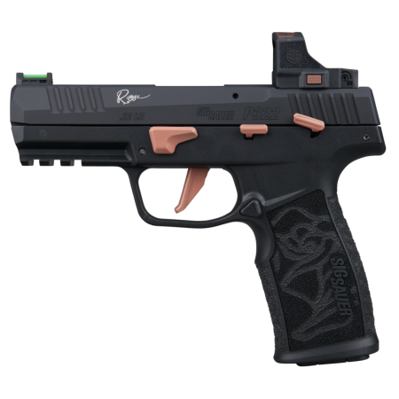 SIG SAUER P322-ROSE ROMEO-RS .22LR 4in 3x 20rd Mags SAO Pistol w/ Savior Bag (322C-ROSE-RS)