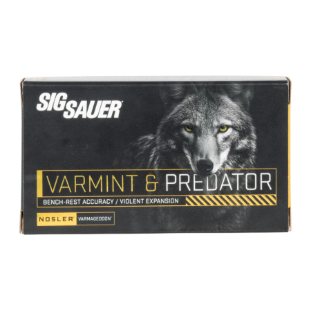 SIG SAUER Varmint & Predator 223 Rem 40gr 20rd/Box Varmageddon Ammo (C223VP40-20)