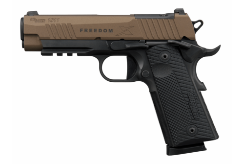SIG SAUER 1911-XCarry Freedom .45 ACP 4.2in 2x 8rd Mags 2-Tone Bronze Single-Action Pistol (1911XCA-45-FBZXR3P)