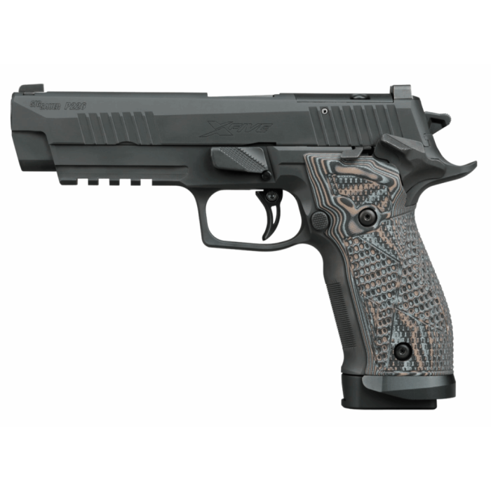 SIG SAUER P226-XFIVE Extreme 9mm 5in 3x20rd Black/Gray Single-Action Pistol (226X5-9-XTM-SAO)