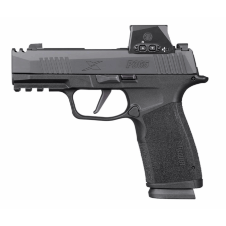 SIG SAUER P365-XMACRO COMP 9mm 3.1in 2x10rd Black Striker-Fired Pistol (365XCA-9-COMP-RXSL-10)