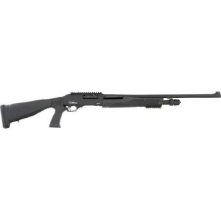 Iver Johnson Arms Johnson Pump 20Ga Turkey 3" 24" Ct-4 Black PG Synthetic GPAS20PGBLK24TK