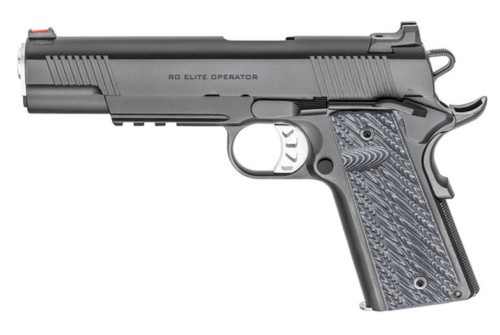 Springfield Range Officer Elite Operator 1911, 10mm, 5", 8rd, Black Steel