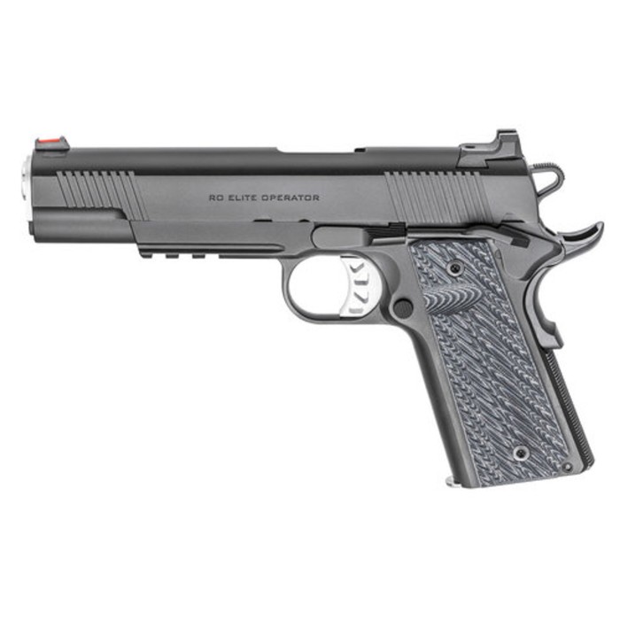 Springfield Range Officer Elite Operator 1911, 10mm, 5", 8rd, Black Steel