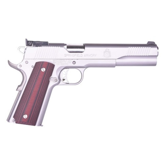 SPRINGFIELD ARMORY 1911 TROPHY MATCH 6" SS TGT # PC9CUS-5