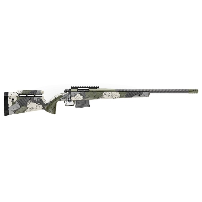 Springfield Armory BAW92265CMCFGA Model 2020 WayPoint 6.5 Creedmoor 5+1 Cap 22" Carbon Fiber Barrel Mil-Spec Green Cerakote