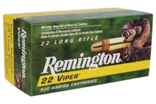 Viper Hyper Velocity .22 Long Rifle 36 Grain Truncated Cone Soli - Brass Casing