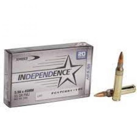 INDEPENDENCE 20RD XM855 62GR 500RD M19A1 CAN