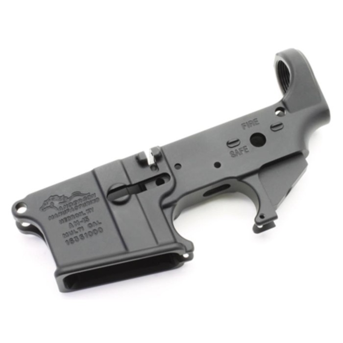 Anderson Manufacturing AR-15 Open Stripped Black Lower Rifle Receiver