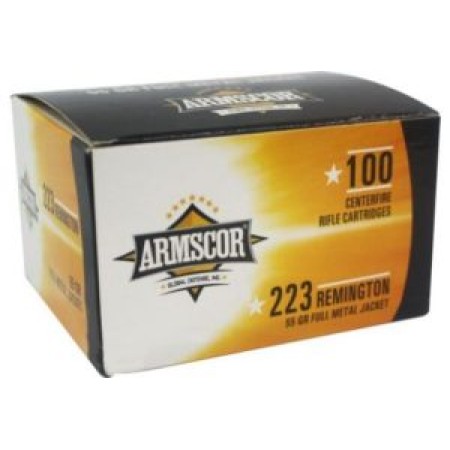 Armscor 223 55gr FMJ 1200rd Case Lot