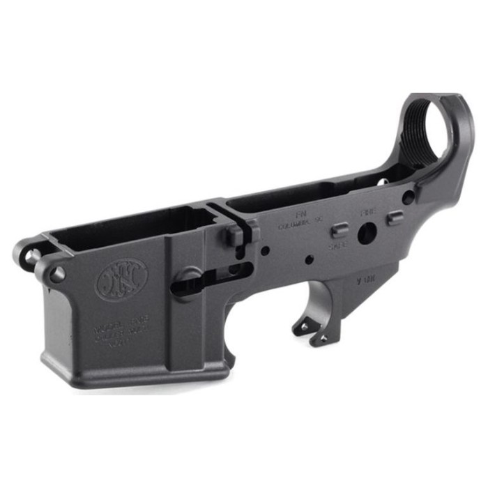 FN America, FN15, Stripped Lower Receiver, Semi-automatic, 223 Remington/556NATO, Anodized Finish, Black