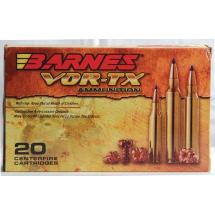 Barnes VOR-TX .35 Whelen Barnes Tipped Triple Shock X-Bullet 180gr, 20rd Box