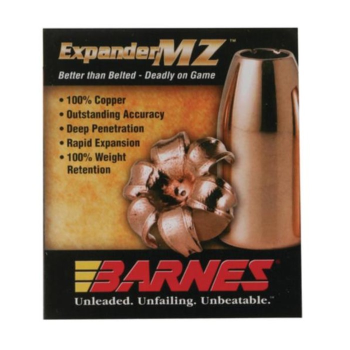 Barnes 45126 Expander 50 Black Powder Expander-MZ 250 GR 15 PK