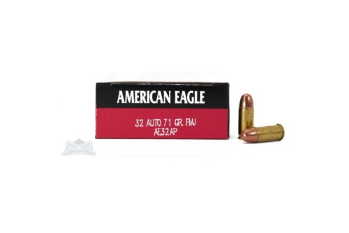 American Eagle 32 Auto/ACP 71gr FMJ Ammunition 50rds - AE32AP