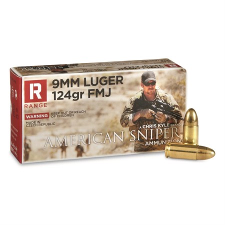 ZVS 9mm Luger FMJ 124 Grain BOX50 UPC: 5318000016118