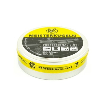 Umarex Meisterkugeln Professional Line, .22 Pellet, Tin of 250 2404458