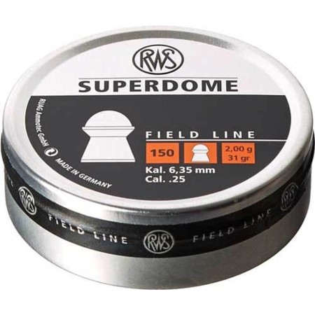 UMAREX RWS SUPERDOME PELLETS 25CAL FIELD LINE