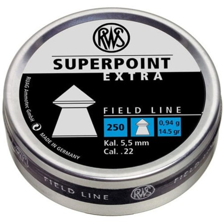 RWS Superpoint Extra Field Line .22 Pellet 200 ct.