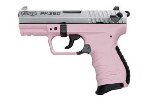 Walther Arms Wal Pk380 380Acp 3.6" Nckl/Pink 8Rd 5050323 -